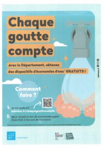 Opération « chaque goutte compte »